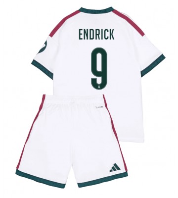 Real Madrid Endrick #9 Hjemmebanetrøje Børn 2026-27 Kortærmet (+ Korte bukser)